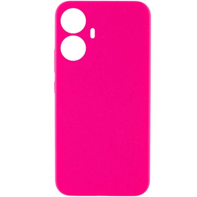 Купити Чехол Silicone Cover Lakshmi Full Camera (AAA) для Realme C55 Розовый / Barbie pink