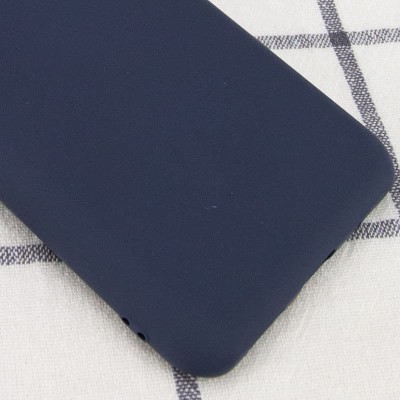 Чехол Silicone Cover My Color Full Camera (A) для Oppo A15s / A15 Синий / Midnight blue