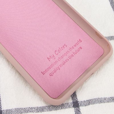 Чехол Silicone Cover My Color Full Camera (A) для Realme C11 (2021) / C20 Розовый / Pink Sand