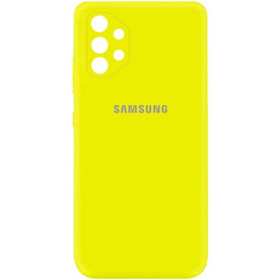 Чехол Silicone Cover My Color Full Camera (A) для Samsung Galaxy A72 4G / A72 5G Желтый / Flash