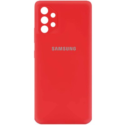 Чехол Silicone Cover My Color Full Camera (A) для Samsung Galaxy A72 4G / A72 5G Красный / Red