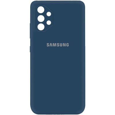 Чехол Silicone Cover My Color Full Camera (A) для Samsung Galaxy A72 4G / A72 5G Синий / Navy blue