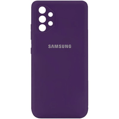 Чехол Silicone Cover My Color Full Camera (A) для Samsung Galaxy A72 4G / A72 5G Фиолетовый / Purple