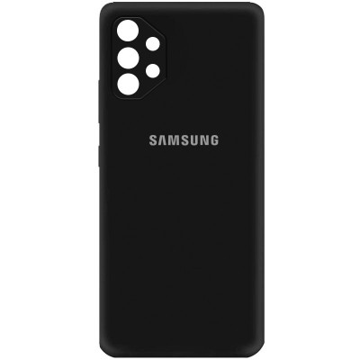 Чехол Silicone Cover My Color Full Camera (A) для Samsung Galaxy A72 4G / A72 5G Черный / Black