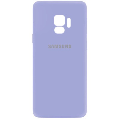 Чехол Silicone Cover My Color Full Camera (A) для Samsung Galaxy S9 Сиреневый / Dasheen