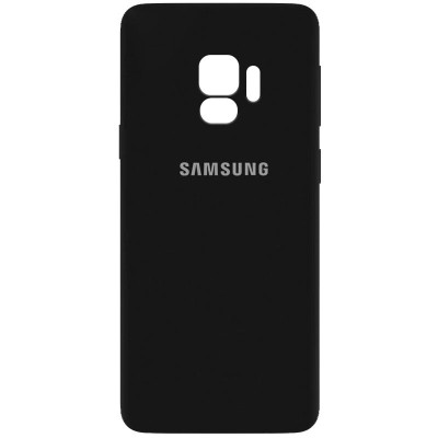 Чехол Silicone Cover My Color Full Camera (A) для Samsung Galaxy S9 Черный / Black