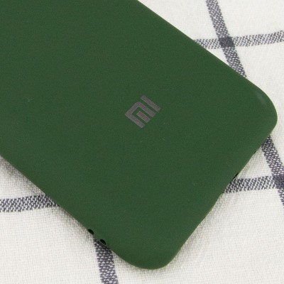 Чехол Silicone Cover My Color Full Camera (A) для Xiaomi Redmi 9C Зеленый / Dark green