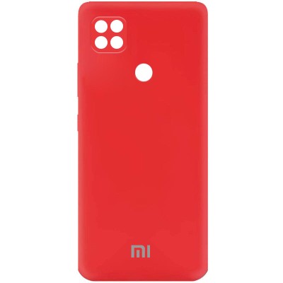 Чехол Silicone Cover My Color Full Camera (A) для Xiaomi Redmi 9C Красный / Red