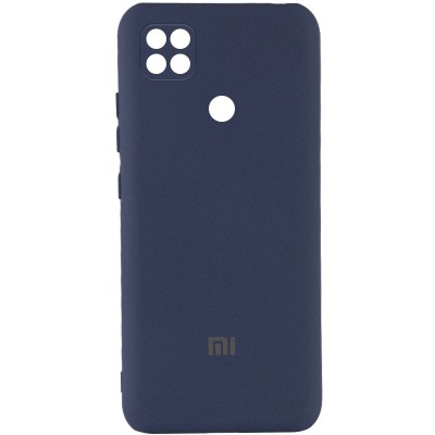 Чехол Silicone Cover My Color Full Camera (A) для Xiaomi Redmi 9C Синий / Midnight blue