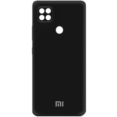 Чехол Silicone Cover My Color Full Camera (A) для Xiaomi Redmi 9C Черный / Black