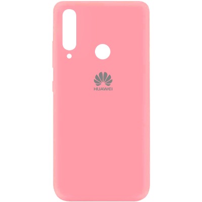 Чехол Silicone Cover My Color Full Protective (A) для Huawei Y6p Розовый / Pink