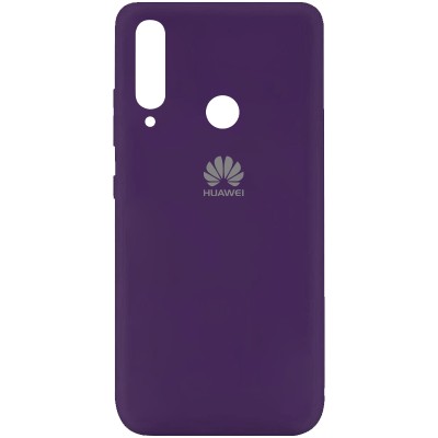 Чехол Silicone Cover My Color Full Protective (A) для Huawei Y6p Фиолетовый / Purple