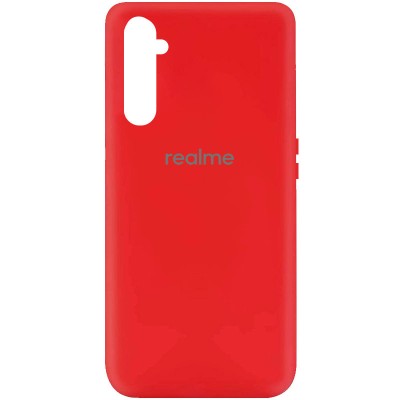 Чехол Silicone Cover My Color Full Protective (A) для Realme 6 Pro Красный / Red