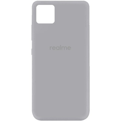 Чехол Silicone Cover My Color Full Protective (A) для Realme C11 Серый / Stone