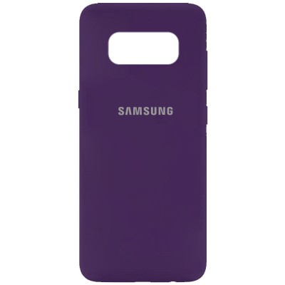 Чехол Silicone Cover My Color Full Protective (A) для Samsung G950 Galaxy S8 Фиолетовый / Purple