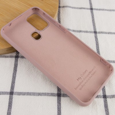 Чехол Silicone Cover My Color Full Protective (A) для Samsung Galaxy M31 Розовый / Pink Sand