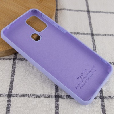 Чехол Silicone Cover My Color Full Protective (A) для Samsung Galaxy M31 Сиреневый / Dasheen