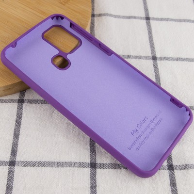 Чехол Silicone Cover My Color Full Protective (A) для Samsung Galaxy M31 Фиолетовый / Purple
