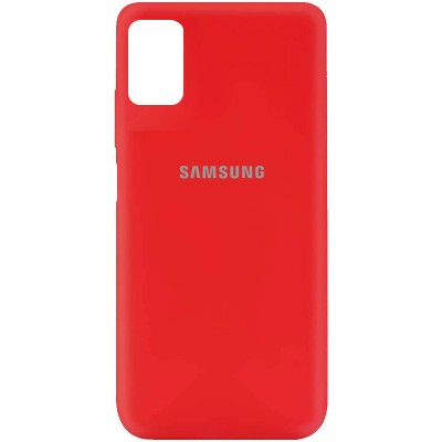 Чехол Silicone Cover My Color Full Protective (A) для Samsung Galaxy M51 Красный / Red