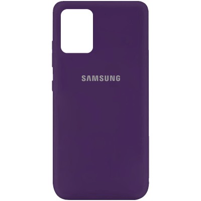 Чехол Silicone Cover My Color Full Protective (A) для Samsung Galaxy S10 Lite Фиолетовый / Purple