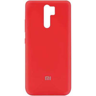 Чехол Silicone Cover My Color Full Protective (A) для Xiaomi Redmi 9 Красный / Red