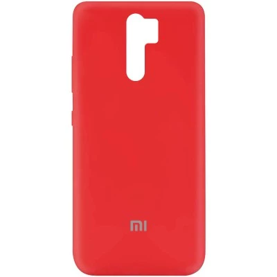 Чехол Silicone Cover My Color Full Protective (A) для Xiaomi Redmi 9 Красный / Red
