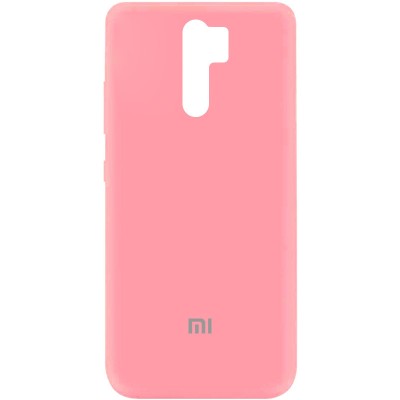 Чехол Silicone Cover My Color Full Protective (A) для Xiaomi Redmi 9 Розовый / Pink