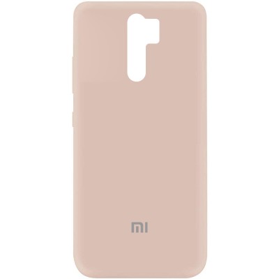 Чехол Silicone Cover My Color Full Protective (A) для Xiaomi Redmi 9 Розовый / Pink Sand