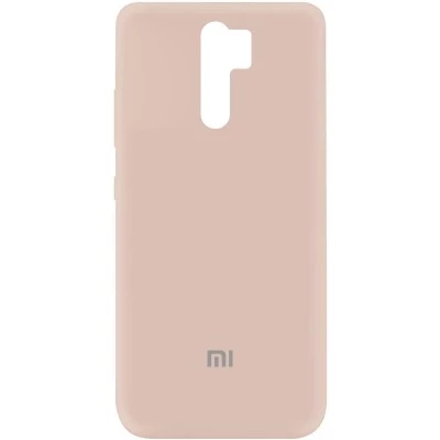 Чехол Silicone Cover My Color Full Protective (A) для Xiaomi Redmi 9 Розовый / Pink Sand