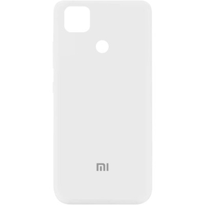 Чехол Silicone Cover My Color Full Protective (A) для Xiaomi Redmi 9C Белый / White
