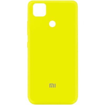Чехол Silicone Cover My Color Full Protective (A) для Xiaomi Redmi 9C Желтый / Flash