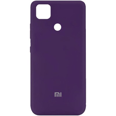 Чехол Silicone Cover My Color Full Protective (A) для Xiaomi Redmi 9C Фиолетовый / Purple