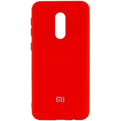 Чехол Silicone Cover My Color Full Protective (A) для Xiaomi Redmi Note 4X / Note 4 (Snapdragon) Красный / Red