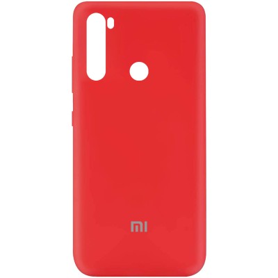 Чехол Silicone Cover My Color Full Protective (A) для Xiaomi Redmi Note 8T Красный / Red