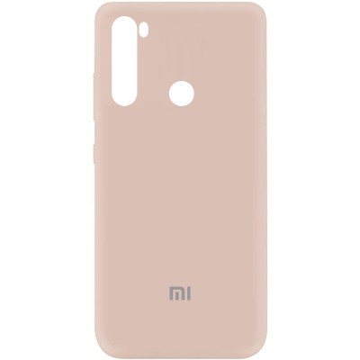 Чехол Silicone Cover My Color Full Protective (A) для Xiaomi Redmi Note 8T Розовый / Pink Sand