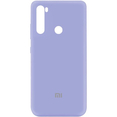 Чехол Silicone Cover My Color Full Protective (A) для Xiaomi Redmi Note 8T Сиреневый / Dasheen