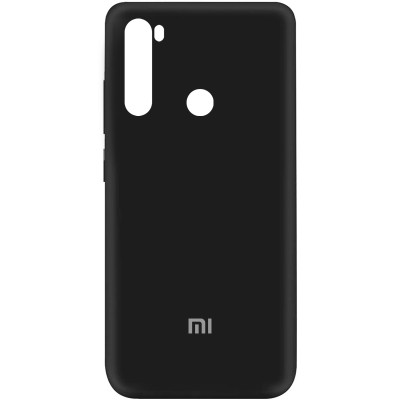 Чехол Silicone Cover My Color Full Protective (A) для Xiaomi Redmi Note 8T Черный / Black