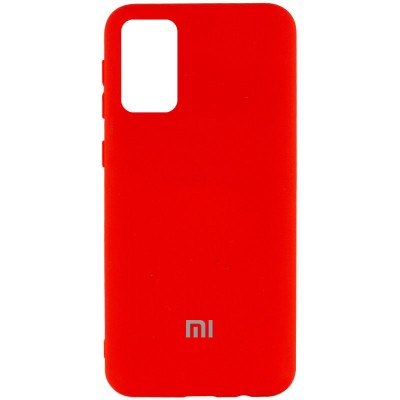 Чехол Silicone Cover My Color Full Protective (A) для Xiaomi Redmi Note 9 4G /Redmi 9 Power/Redmi 9T Красный / Red