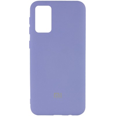 Чехол Silicone Cover My Color Full Protective (A) для Xiaomi Redmi Note 9 4G /Redmi 9 Power/Redmi 9T Сиреневый / Dasheen