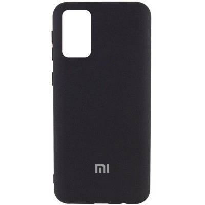 Чехол Silicone Cover My Color Full Protective (A) для Xiaomi Redmi Note 9 4G /Redmi 9 Power/Redmi 9T Черный / Black