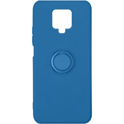 Чехол TPU Candy Ring для Xiaomi Redmi Note 9s / Note 9 Pro / Note 9 Pro Max Серый / Lavender Gray