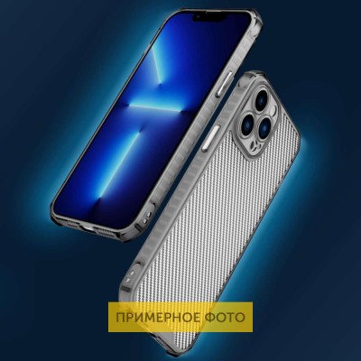 Чехол TPU Ease Carbon color series для Apple iPhone 13 (6.1") Черный / Прозрачный