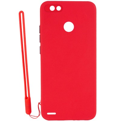 Чехол TPU Square Full Camera для TECNO POP 2F Красный