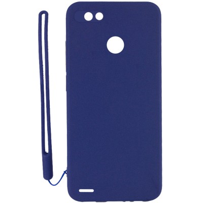 Чехол TPU Square Full Camera для TECNO POP 2F Синий