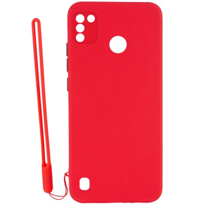 Чехол TPU Square Full Camera для TECNO POP 4 Pro Красный
