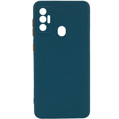 Чехол TPU Square Full Camera для TECNO Spark 7 / Spark 7T Зеленый