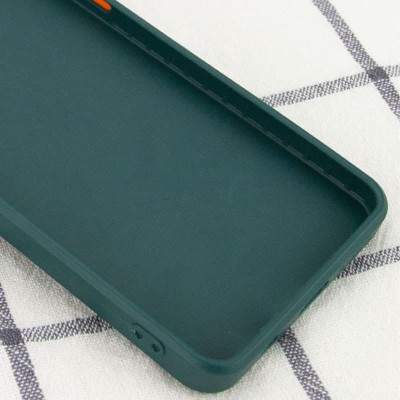 Чехол TPU Square Full Camera для TECNO Spark 8C Зеленый