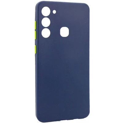 Чехол TPU Square Full Camera для TECNO Spark 8C Синий