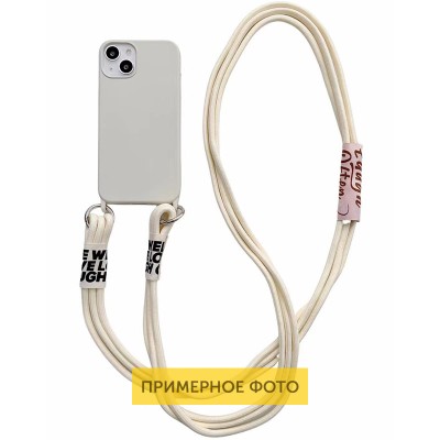 Чехол TPU two straps California для Apple iPhone 11 (6.1") Бежевый / Antigue White