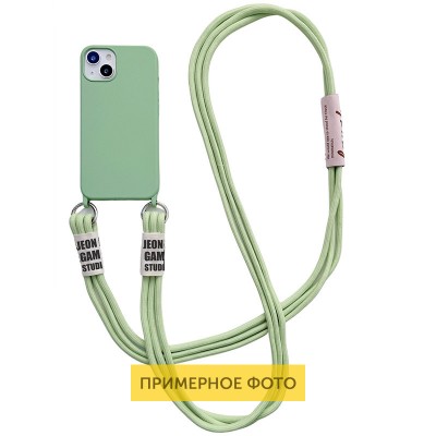 Чехол TPU two straps California для Apple iPhone XR (6.1") Зеленый / Pistachio